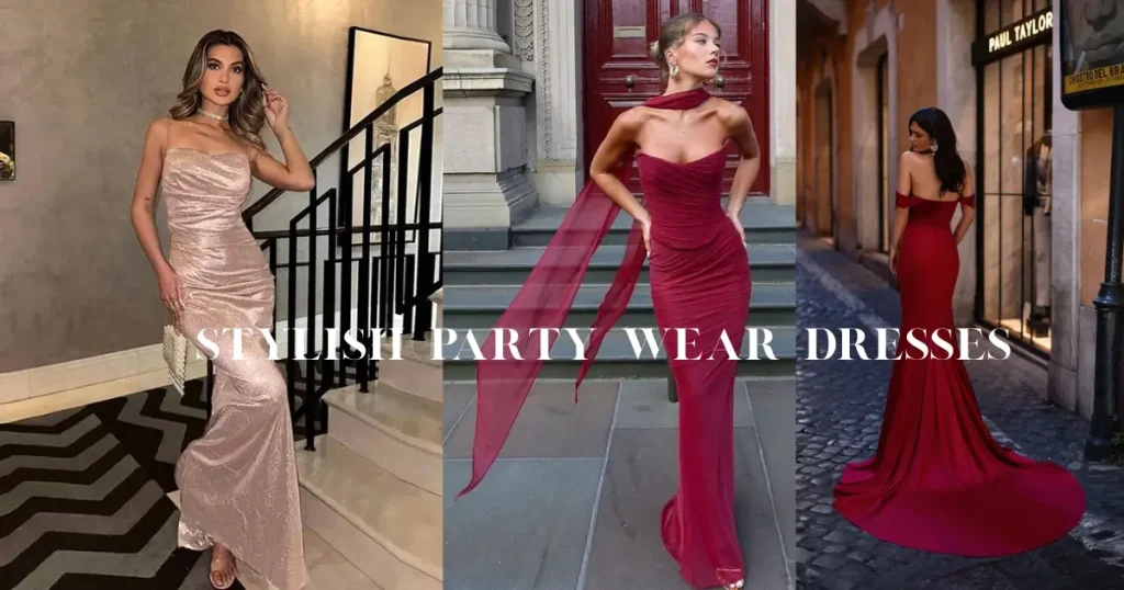 stylish party wear dresses