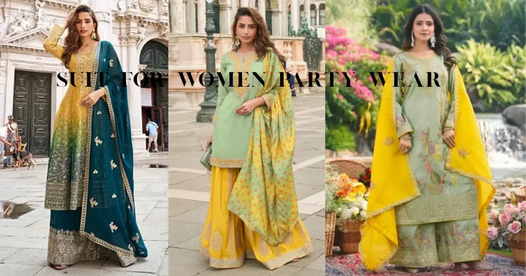 Suit for Women Party Wear – Latest Stylish Designs for Every Occasion suit for women party wear